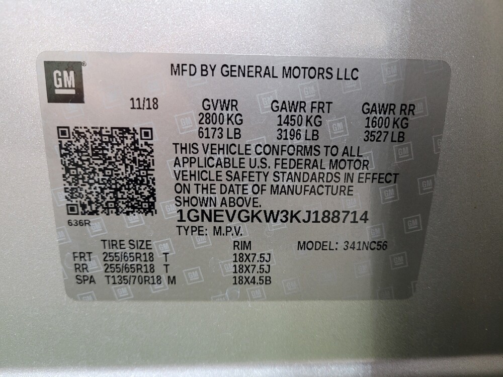 2019 Chevrolet Traverse in Fairfield, OH 45014 - 18097195 33