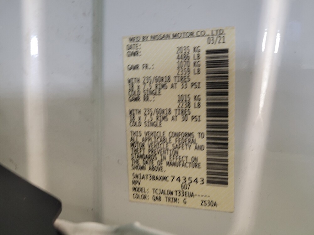 2021 Nissan Rogue in Fairfield, OH 45014 - 18097197 33