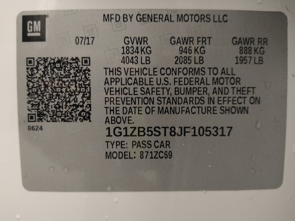 2018 Chevrolet Malibu in Bradenton, FL 34207 - 18097199 33