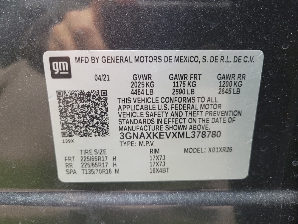 2021 Chevrolet Equinox in Fairfield, OH 45014 - 18097221 33