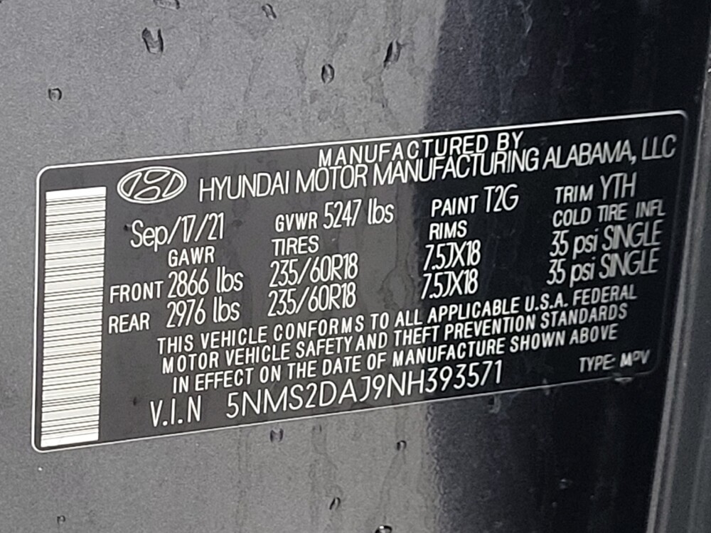 2022 Hyundai Santa Fe in Madison, TN 37115 - 18097238 33