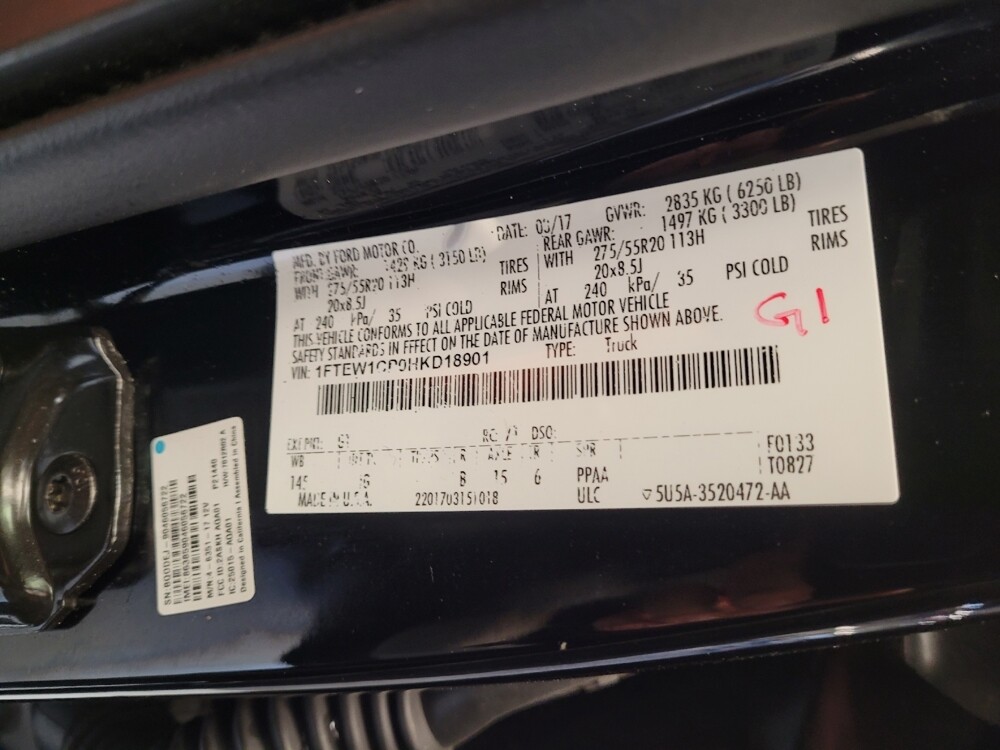 2017 Ford F150 in Downey, CA 90241 - 18097308 33