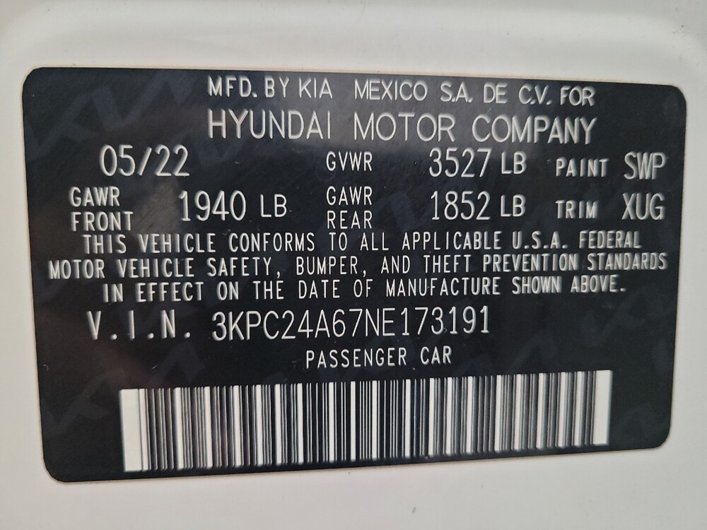 2022 Hyundai Accent in Downey, CA 90241 - 18097309 33