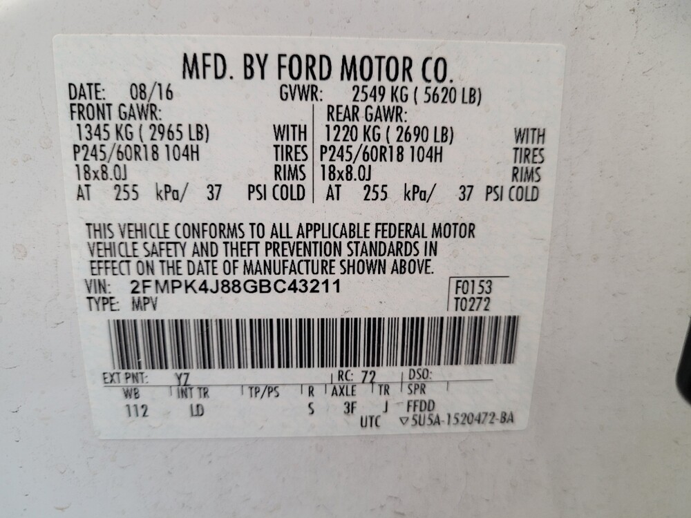 2016 Ford Edge in Riverside, CA 92504 - 18097310 33