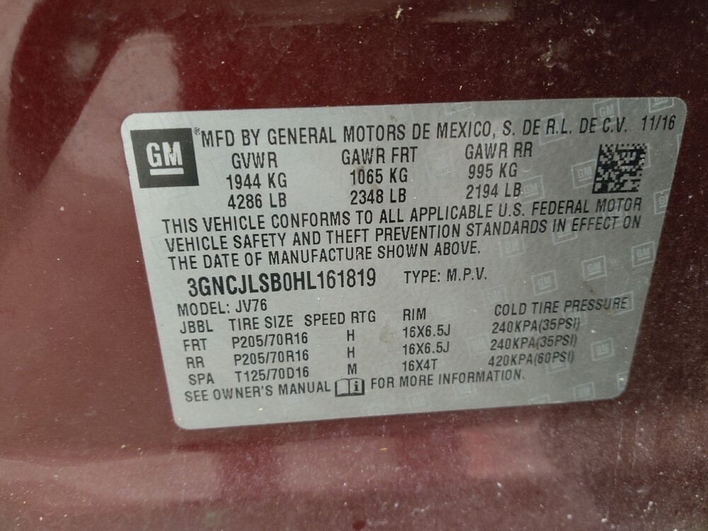 2017 Chevrolet Trax in Stone Mountain, GA 30083 - 18097319 33