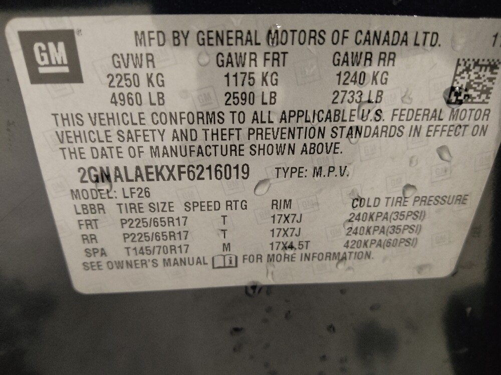 2015 Chevrolet Equinox in Macon, GA 31210 - 18097327 33