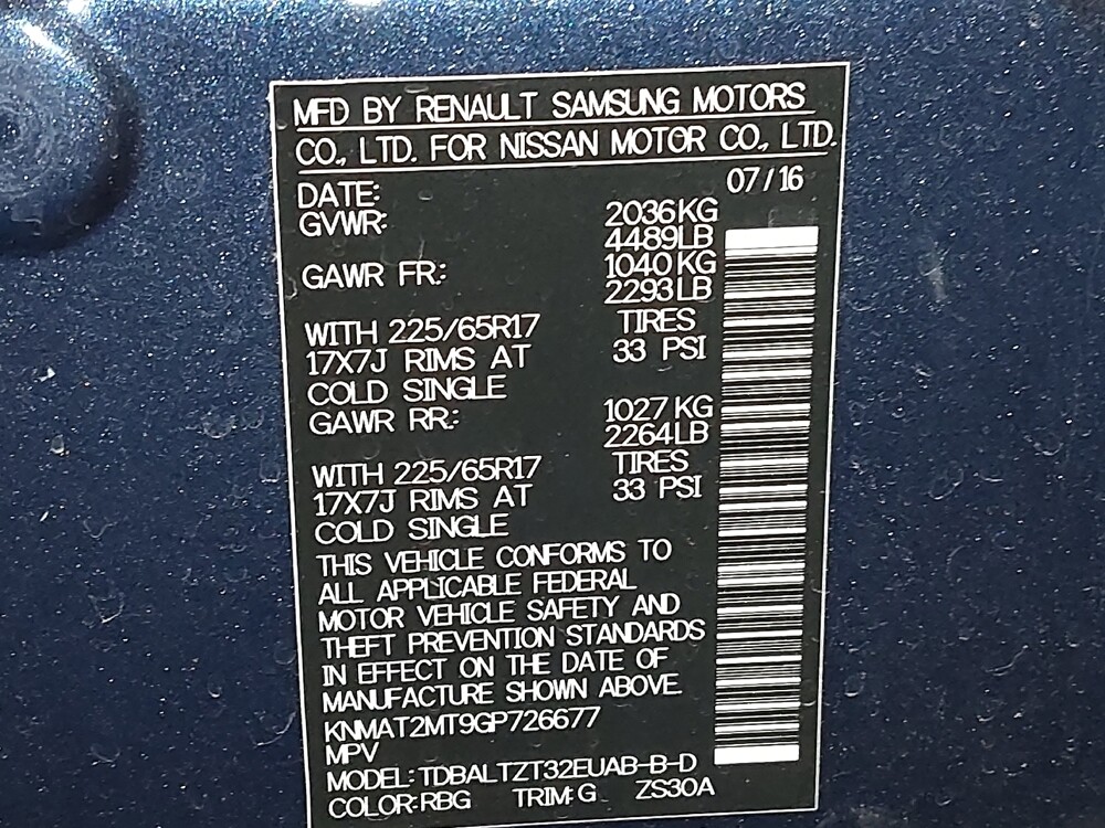 2016 Nissan Rogue in Oklahoma City, OK 73139 - 18097336 33