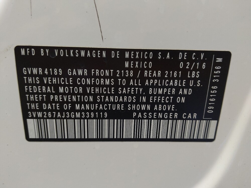 2016 Volkswagen Jetta in Phoenix, AZ 85015 - 18097347 33