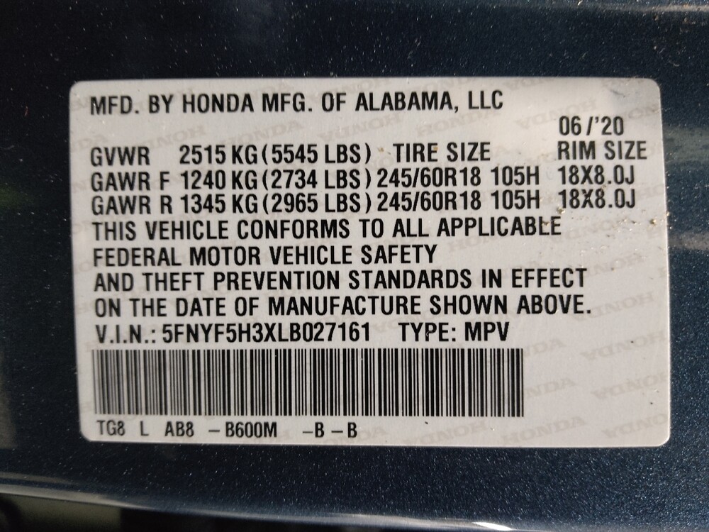 2020 Honda Pilot in Stone Mountain, GA 30083 - 18097361 33