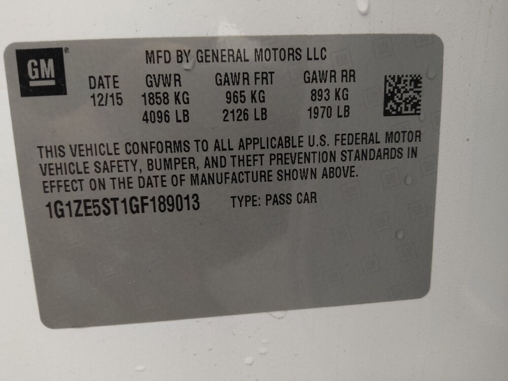 2016 Chevrolet Malibu in Denver, CO 80012 - 18097390 33