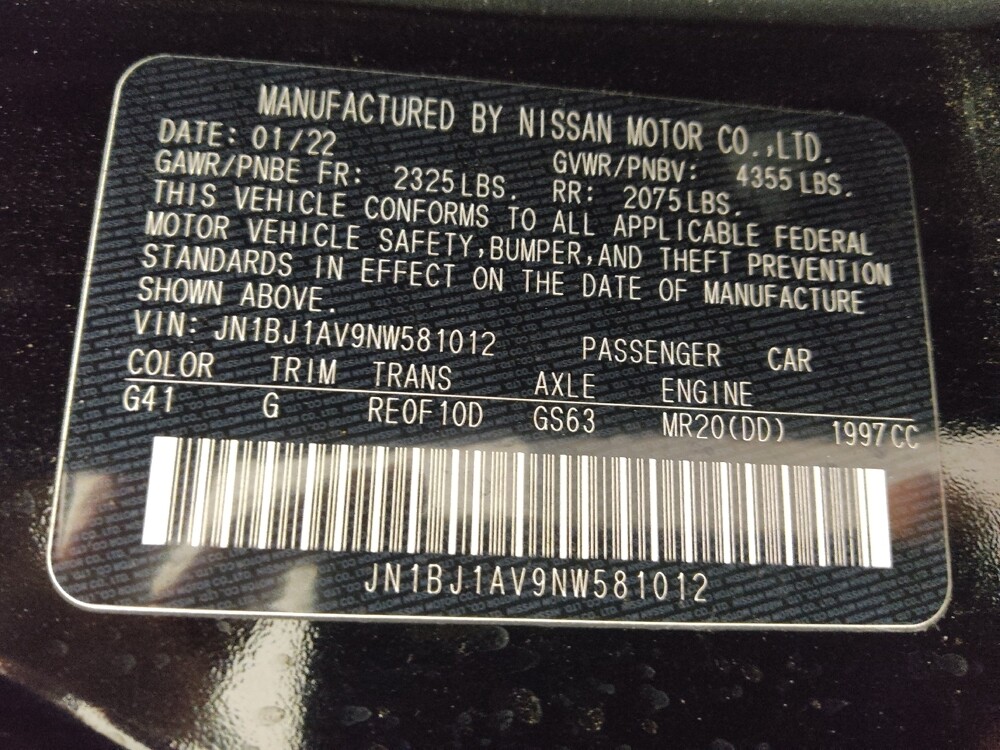 2022 Nissan Rogue Sport in Colorado Springs, CO 80909 - 18097394 33