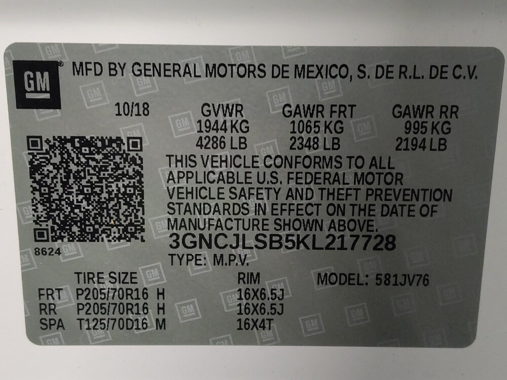 2019 Chevrolet Trax in San Antonio, TX 78238 - 18097399 33