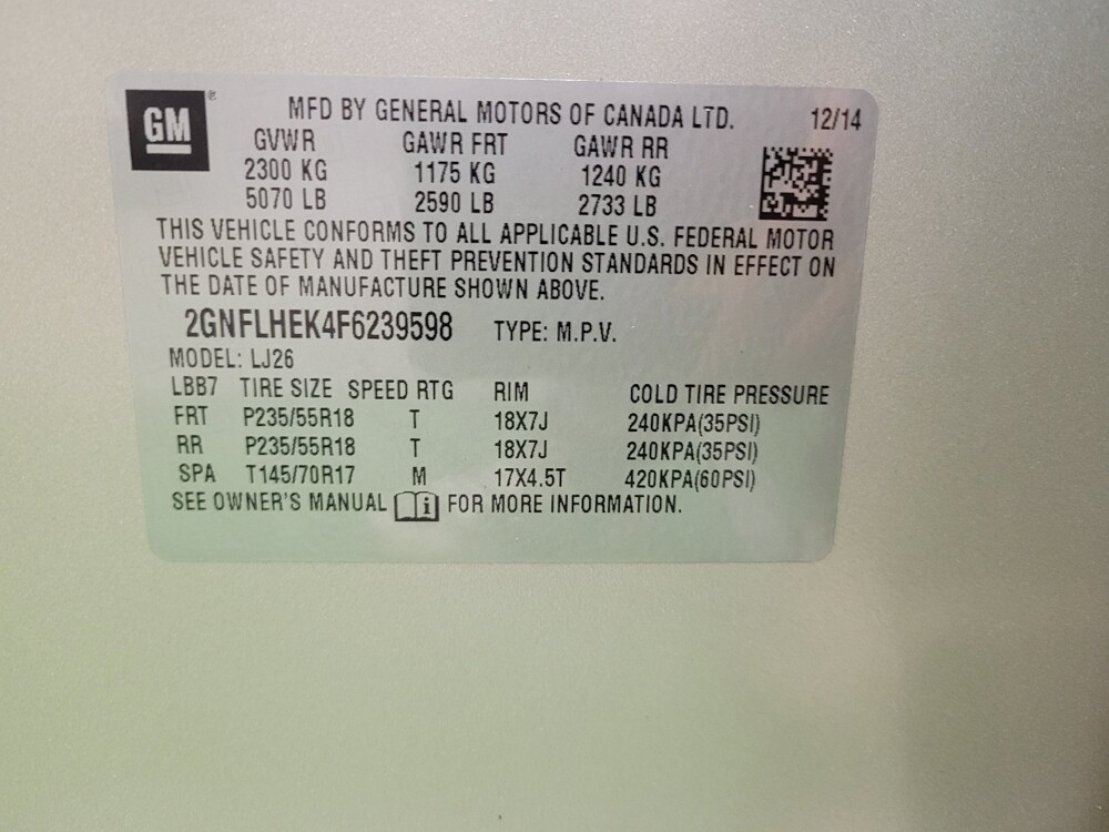 2015 Chevrolet Equinox in Columbus, OH 43231 - 18097400 33