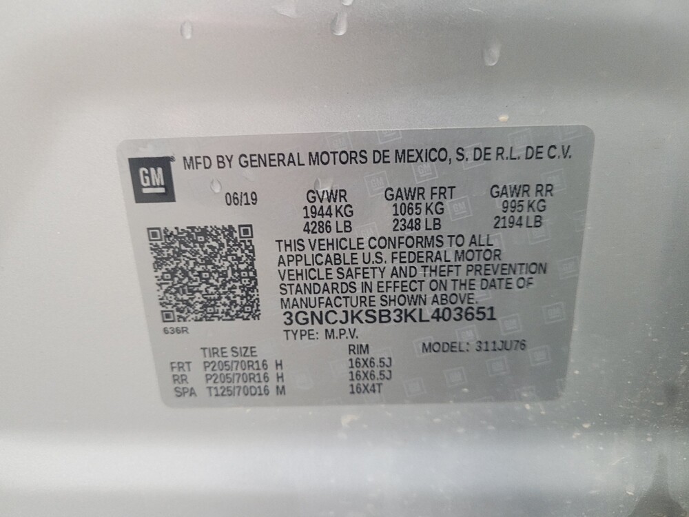 2019 Chevrolet Trax in Grand Rapids, MI 49508 - 18097441 33