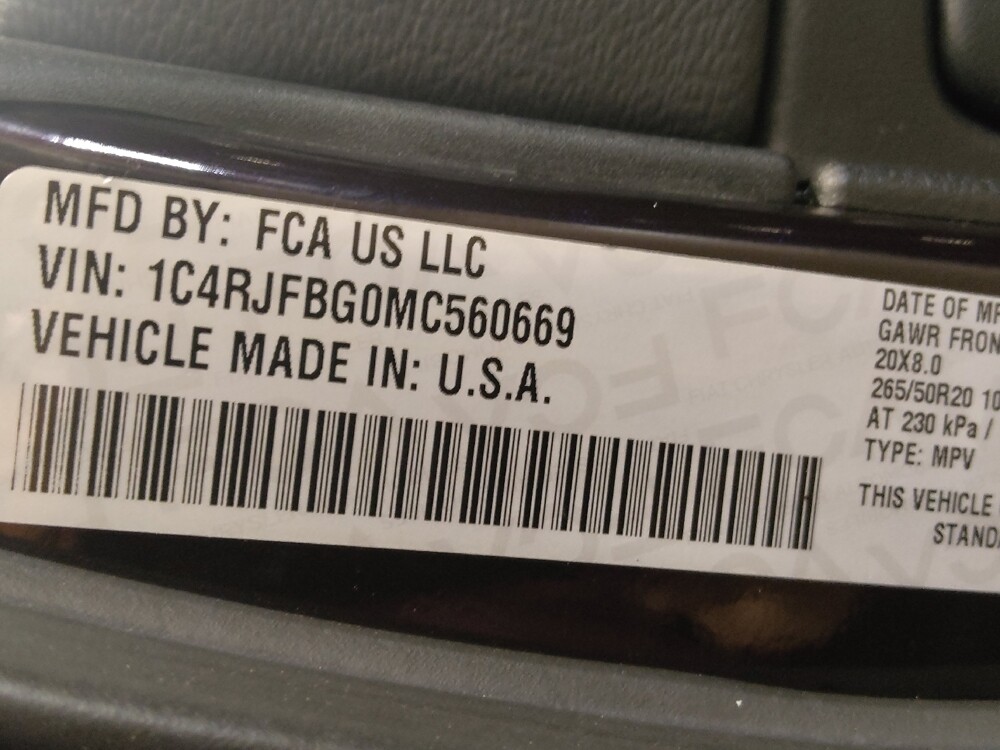 2021 Jeep Grand Cherokee in Temple, TX 76502 - 18097457 33