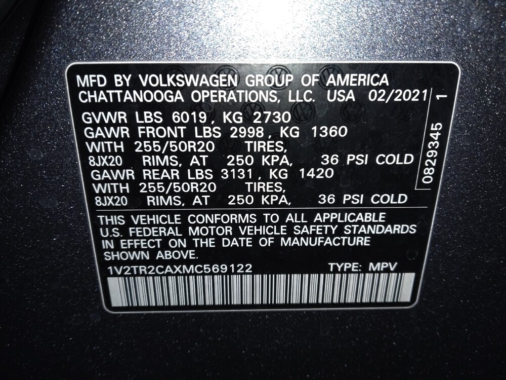 2021 Volkswagen Atlas in Gainesville, FL 32609 - 18097461 33