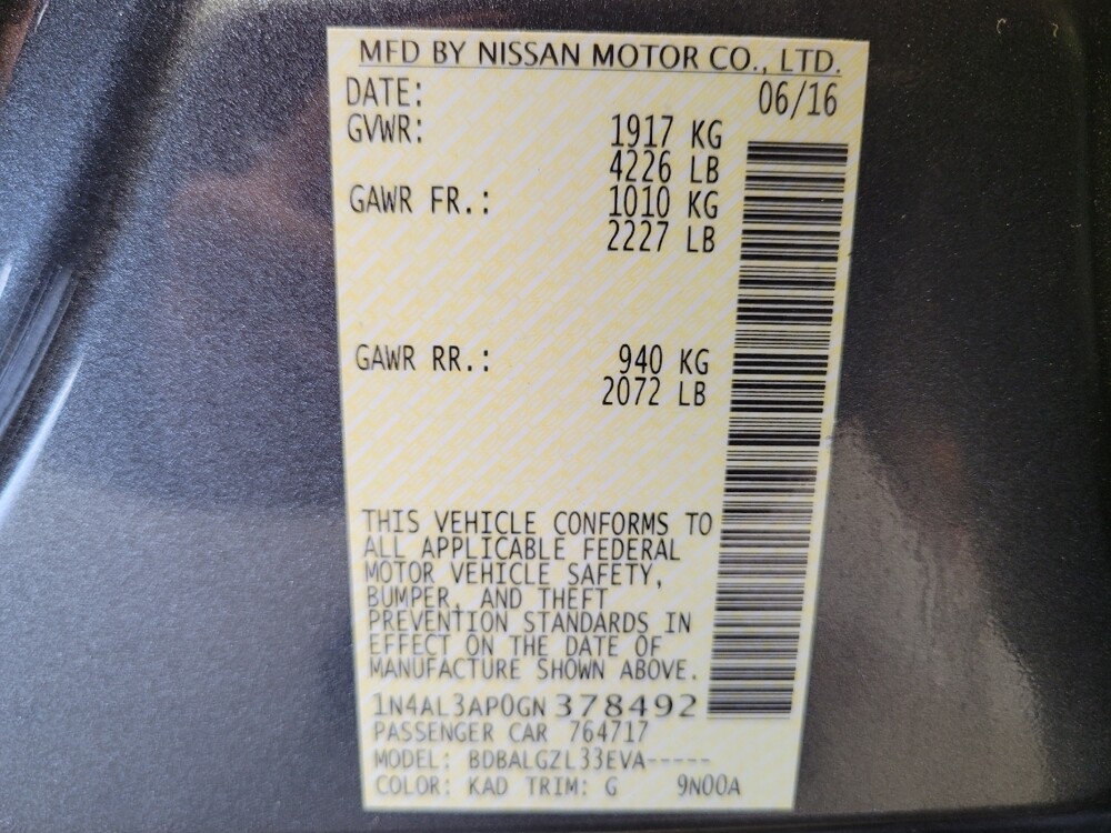 2016 Nissan Altima in Riverside, CA 92504 - 18097467 33