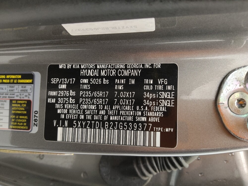 2018 Hyundai Santa Fe in Topeka, KS 66611 - 18097469 33