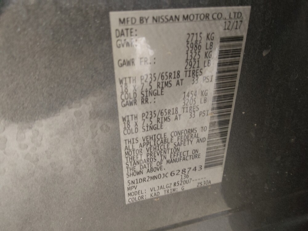 2018 Nissan Pathfinder in Morrow, GA 30260 - 18097473 33