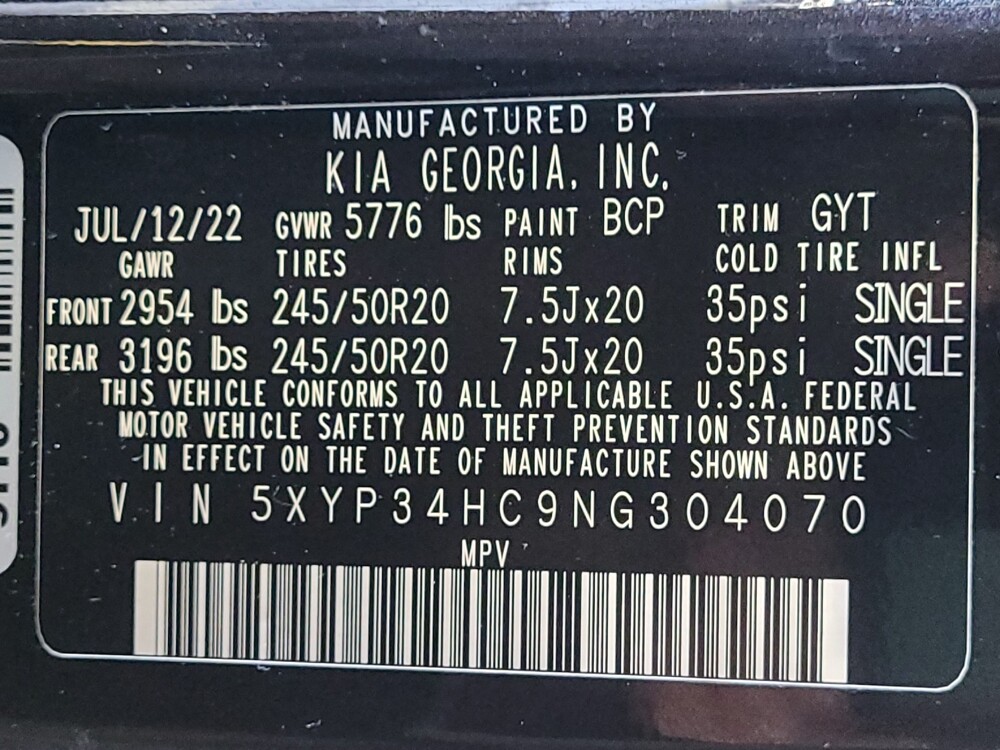 2022 Kia Telluride in Lauderdale Lakes, FL 33313 - 18097478 33