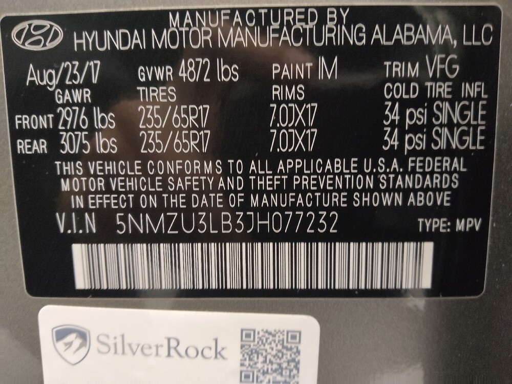 2018 Hyundai Santa Fe in Gladstone, MO 64118 - 18097480 33