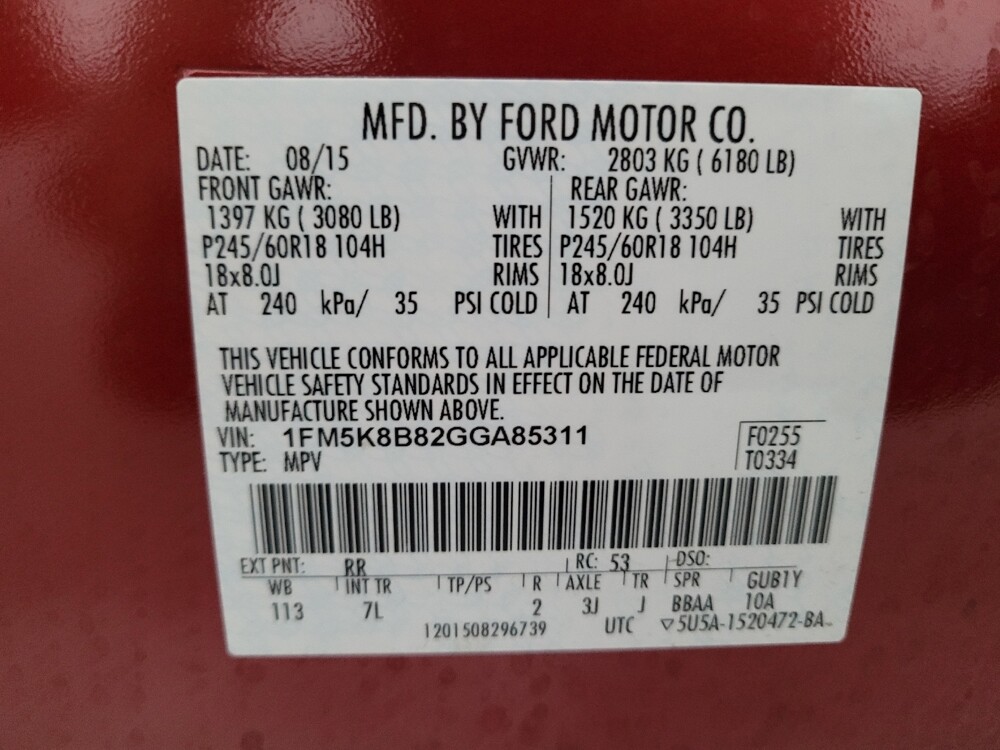 2016 Ford Explorer in Riverside, CA 92504 - 18097484 33