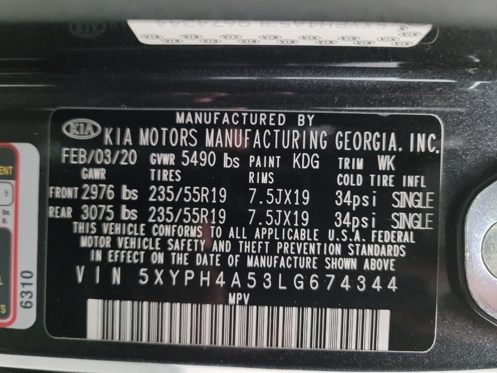 2020 Kia Sorento in Torrance, CA 90504 - 18097500 33