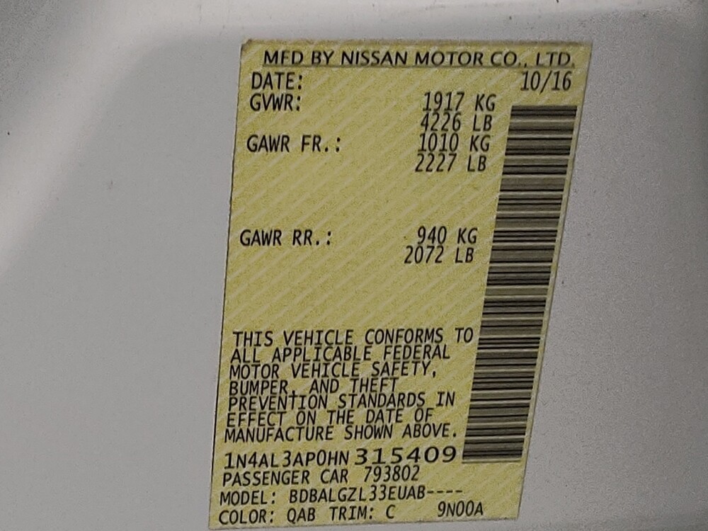 2017 Nissan Altima in Arlington, TX 76011 - 18097515 33