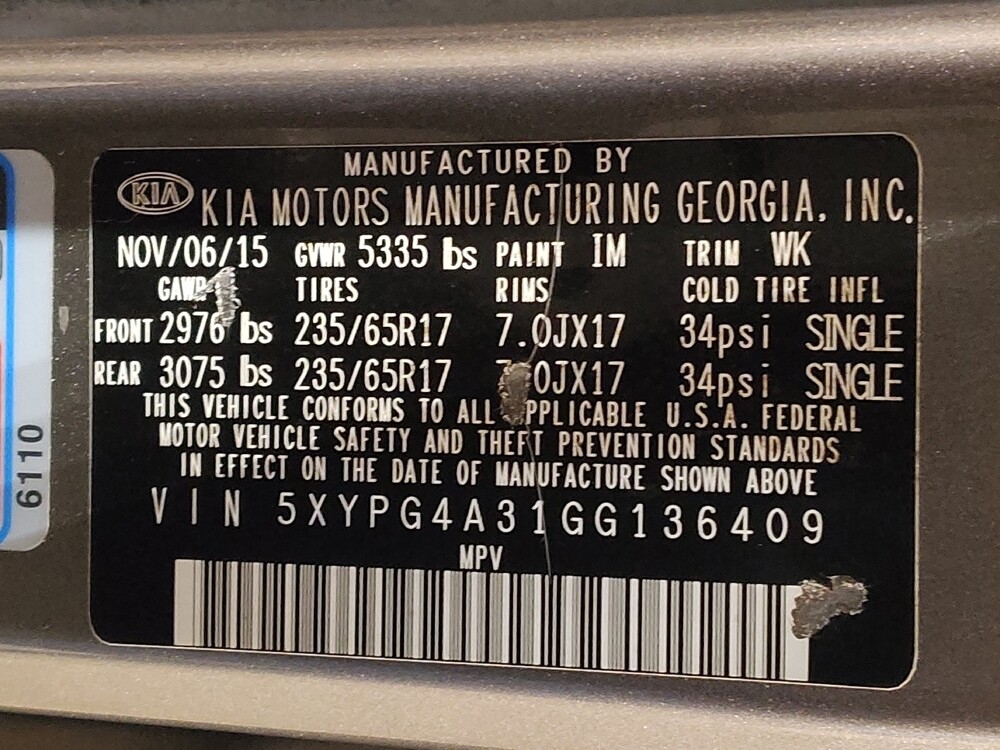 2016 Kia Sorento in Arlington, TX 76011 - 18097518 33