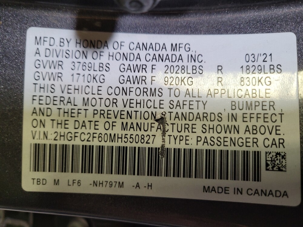 2021 Honda Civic in Downey, CA 90241 - 18097522 33