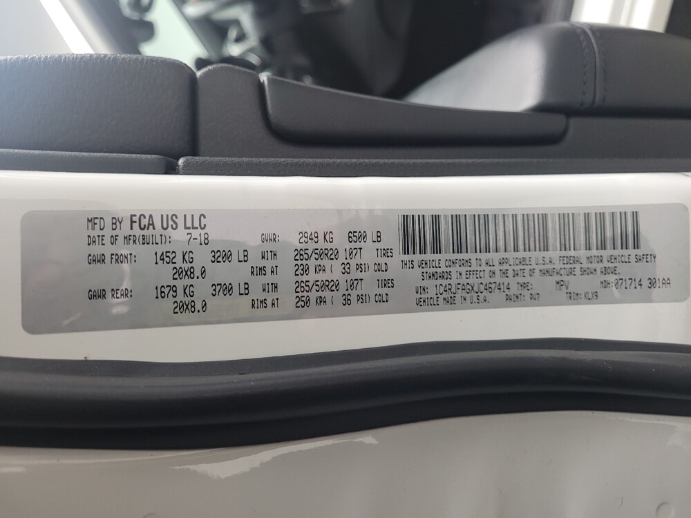 2018 Jeep Grand Cherokee in Taylor, MI 48180 - 18097536 33