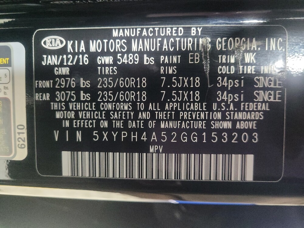 2016 Kia Sorento in Stone Mountain, GA 30083 - 18097537 33