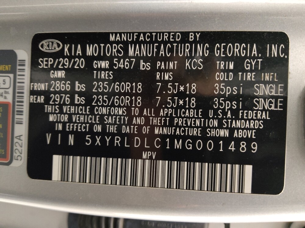 2021 Kia Sorento in Colorado Springs, CO 80909 - 18097540 33