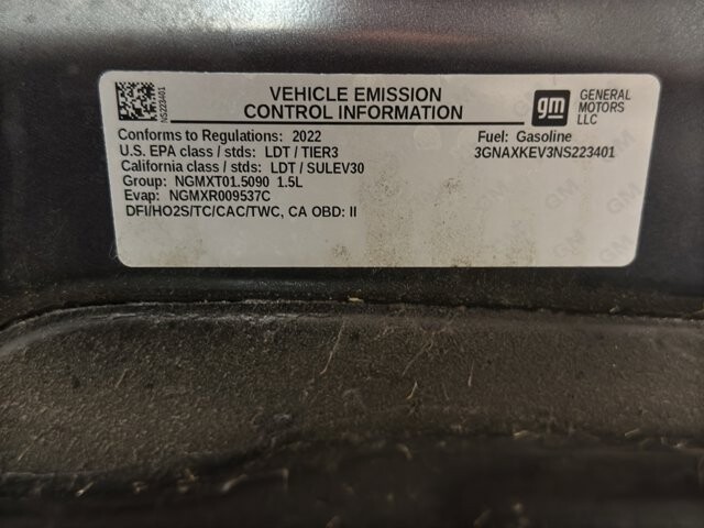 2022 Chevrolet Equinox in Burlington, WI 53105 - 18097544 35