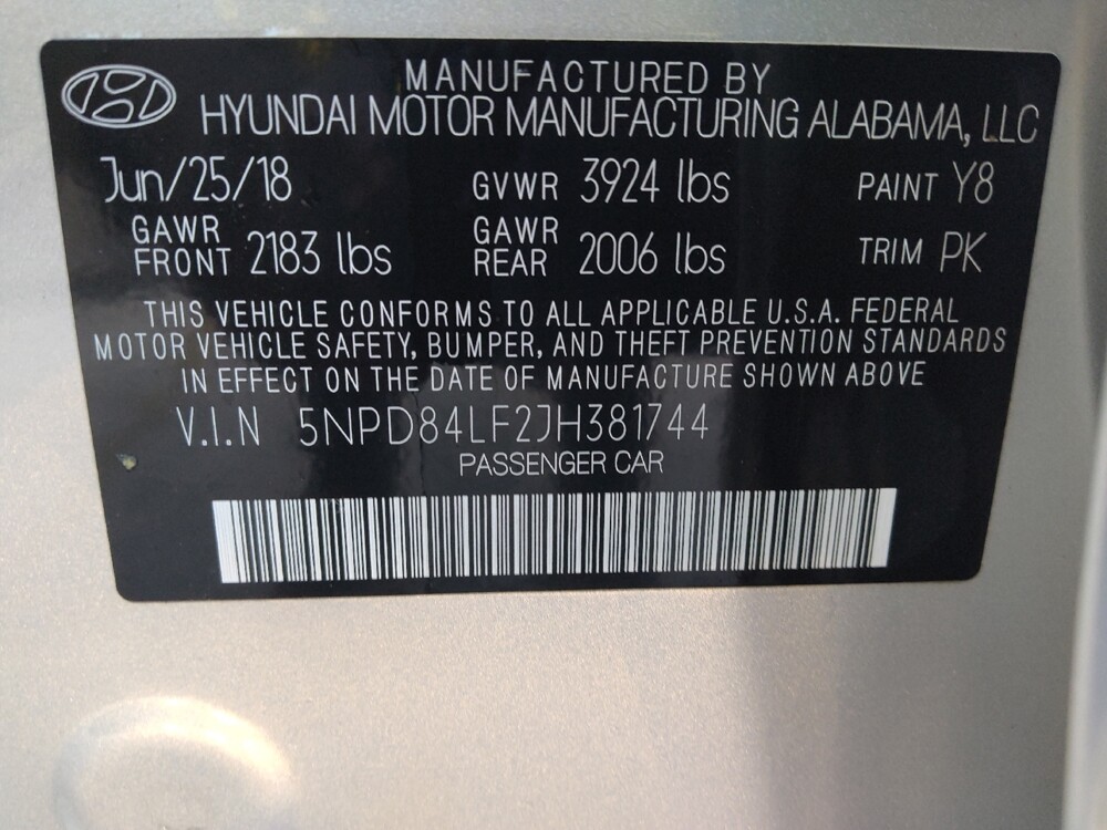 2018 Hyundai Elantra in Union City, GA 30291 - 18097576 33