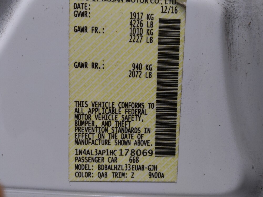 2017 Nissan Altima in Conyers, GA 30094 - 18097589 33