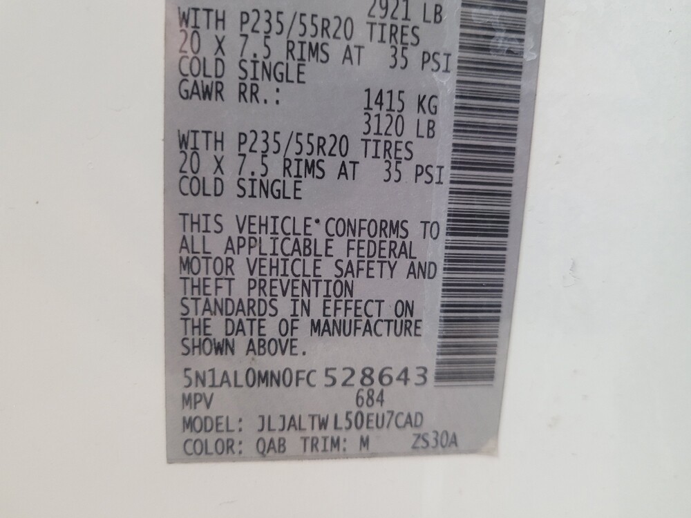 2015 INFINITI QX60 in Knoxville, TN 37923 - 18097597 33