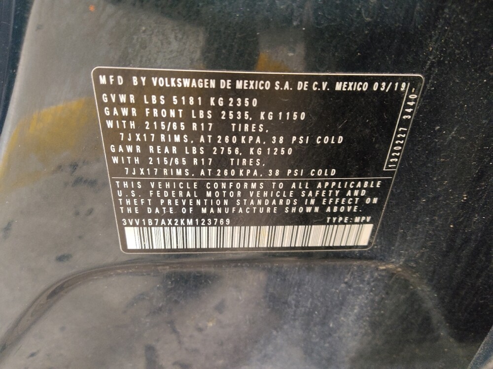 2019 Volkswagen Tiguan in Duluth, GA 30096 - 18097602 33