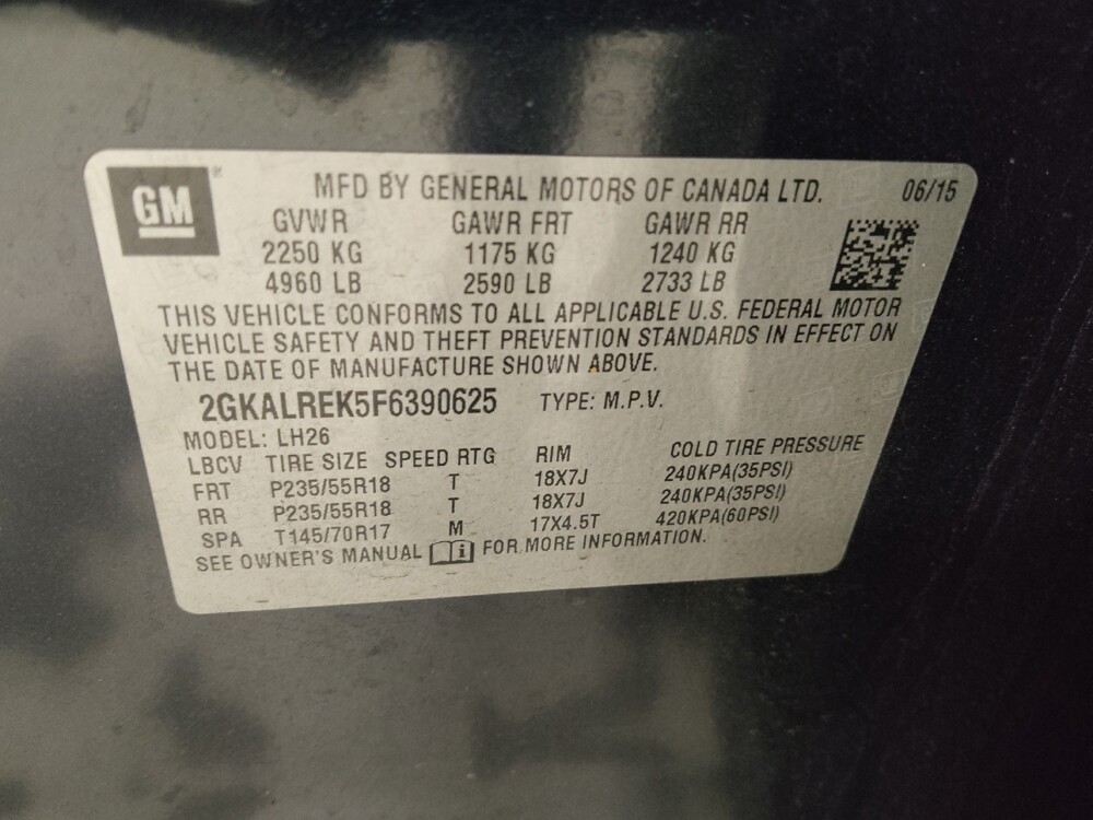 2015 GMC Terrain in Columbus, GA 31909 - 18097606 33