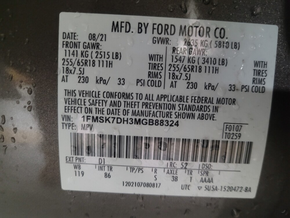 2021 Ford Explorer in Duluth, GA 30096 - 18097613 33