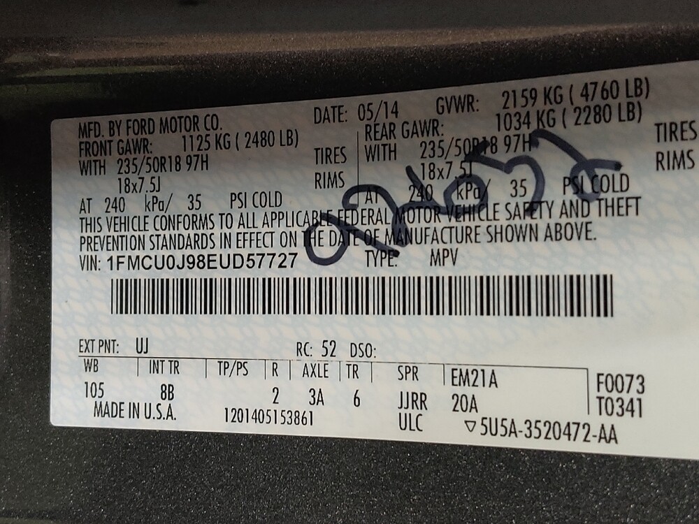 2014 Ford Escape in Tulsa, OK 74145 - 18097626 33