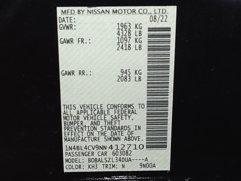 2022 Nissan Altima in Round Rock, TX 78664 - 18097641 33