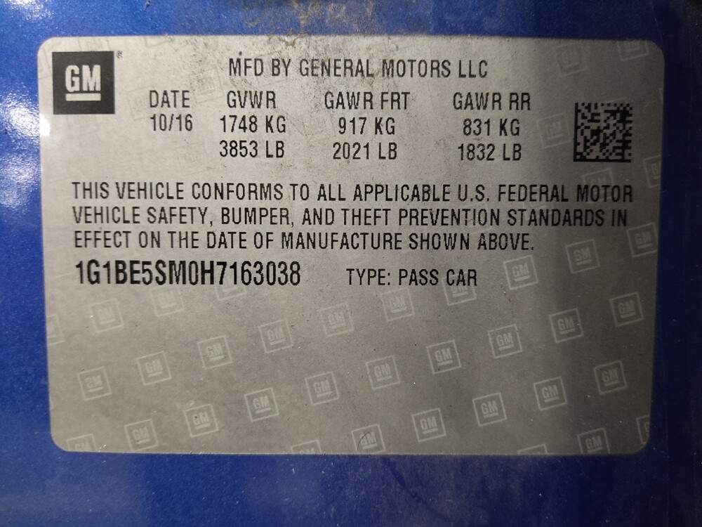 2017 Chevrolet Cruze in Charleston, SC 29414 - 18097660 33