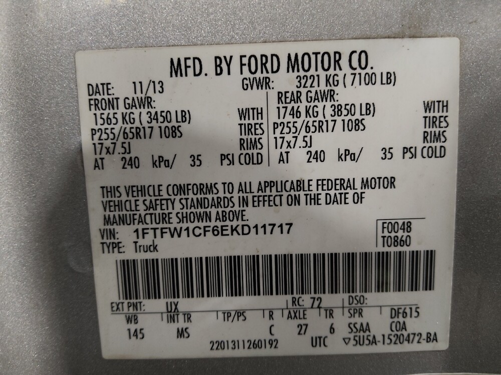 2014 Ford F150 in Jacksonville, FL 32225 - 18097674 33