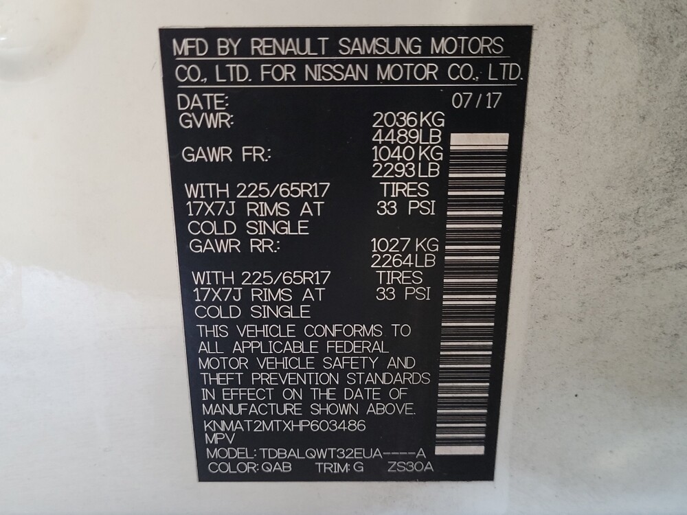 2017 Nissan Rogue in Miami, FL 33157 - 18097682 33