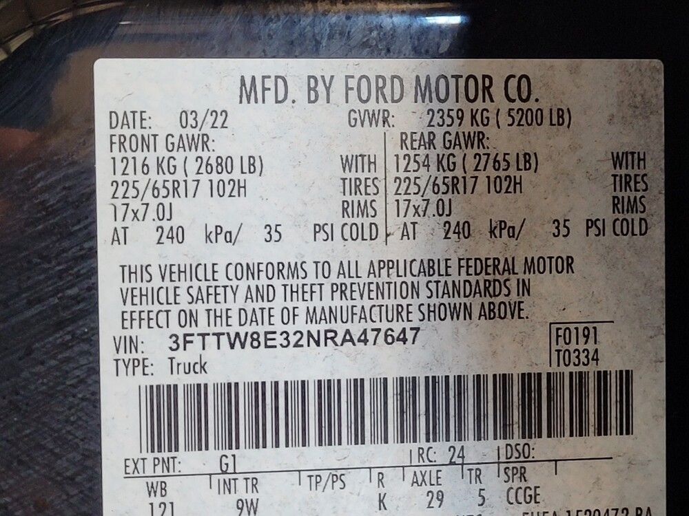 2022 Ford Maverick in Mobile, AL 36606 - 18097687 33