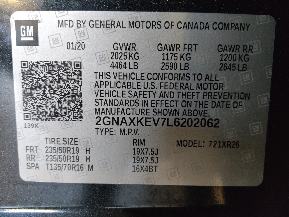 2020 Chevrolet Equinox in Kissimmee, FL 34744 - 18097688 33