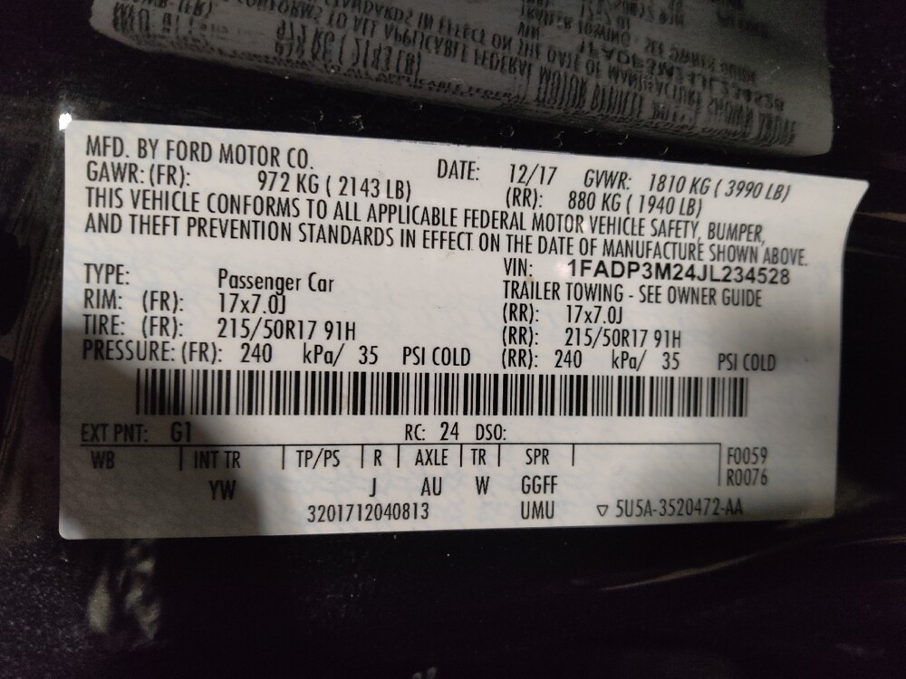 2018 Ford Focus in Miami, FL 33157 - 18097691 33