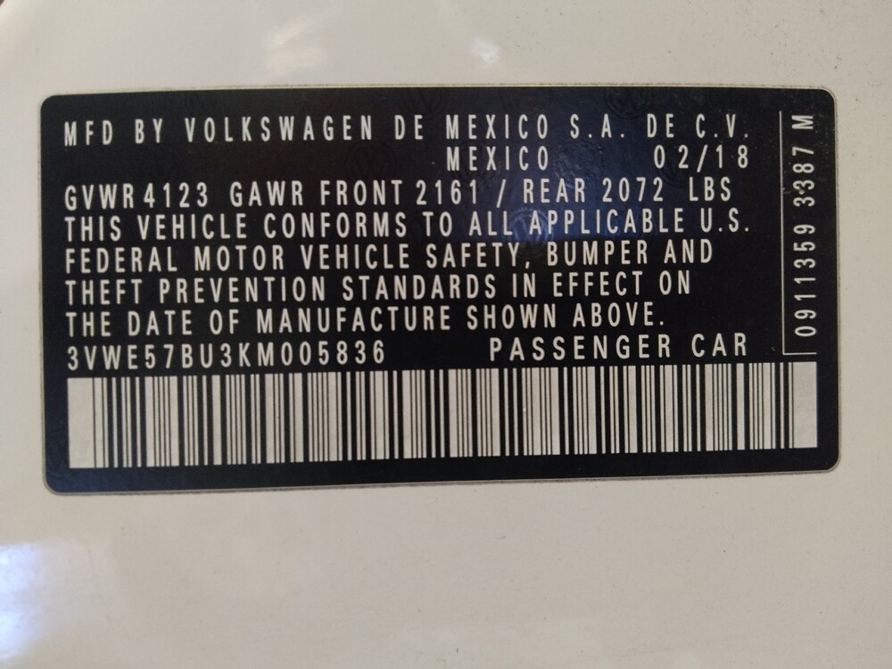 2019 Volkswagen Jetta in West Palm Beach, FL 33409 - 18097701 33