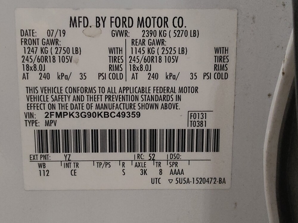 2019 Ford Edge in Sanford, FL 32773 - 18097711 33